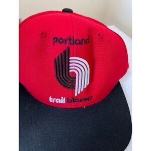 Portland Trail Blazers Mitchell & Ness Snapback Hat Hardwood Classics